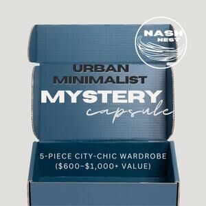 Urban Minimalist Mystery Capsule | 5-Pc Neutral Wardrobe (up to $1K+ Value)